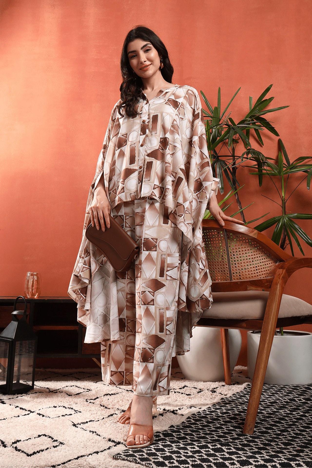 Desert Bloom Kaftan Set