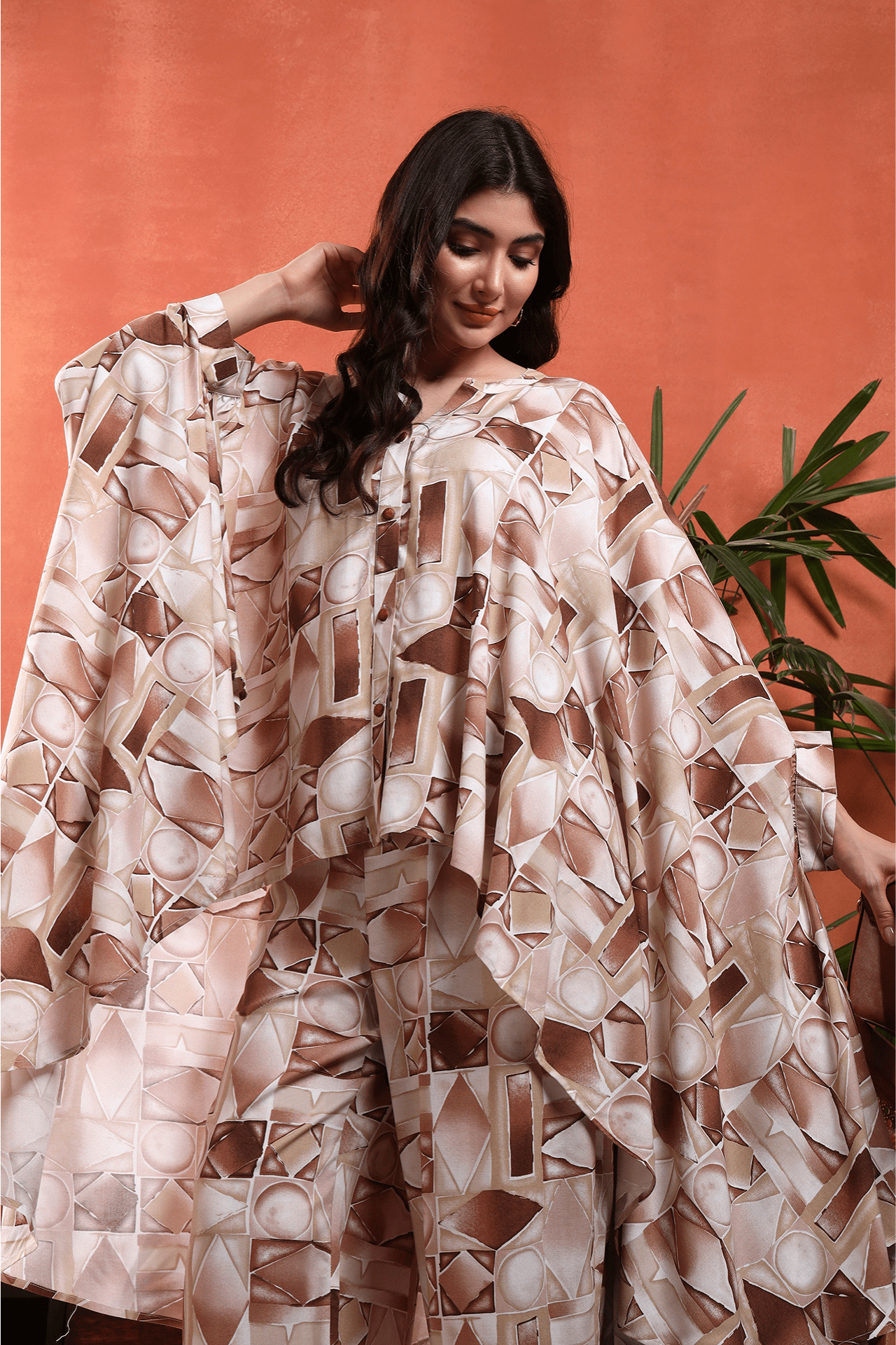 Desert Bloom Kaftan Set