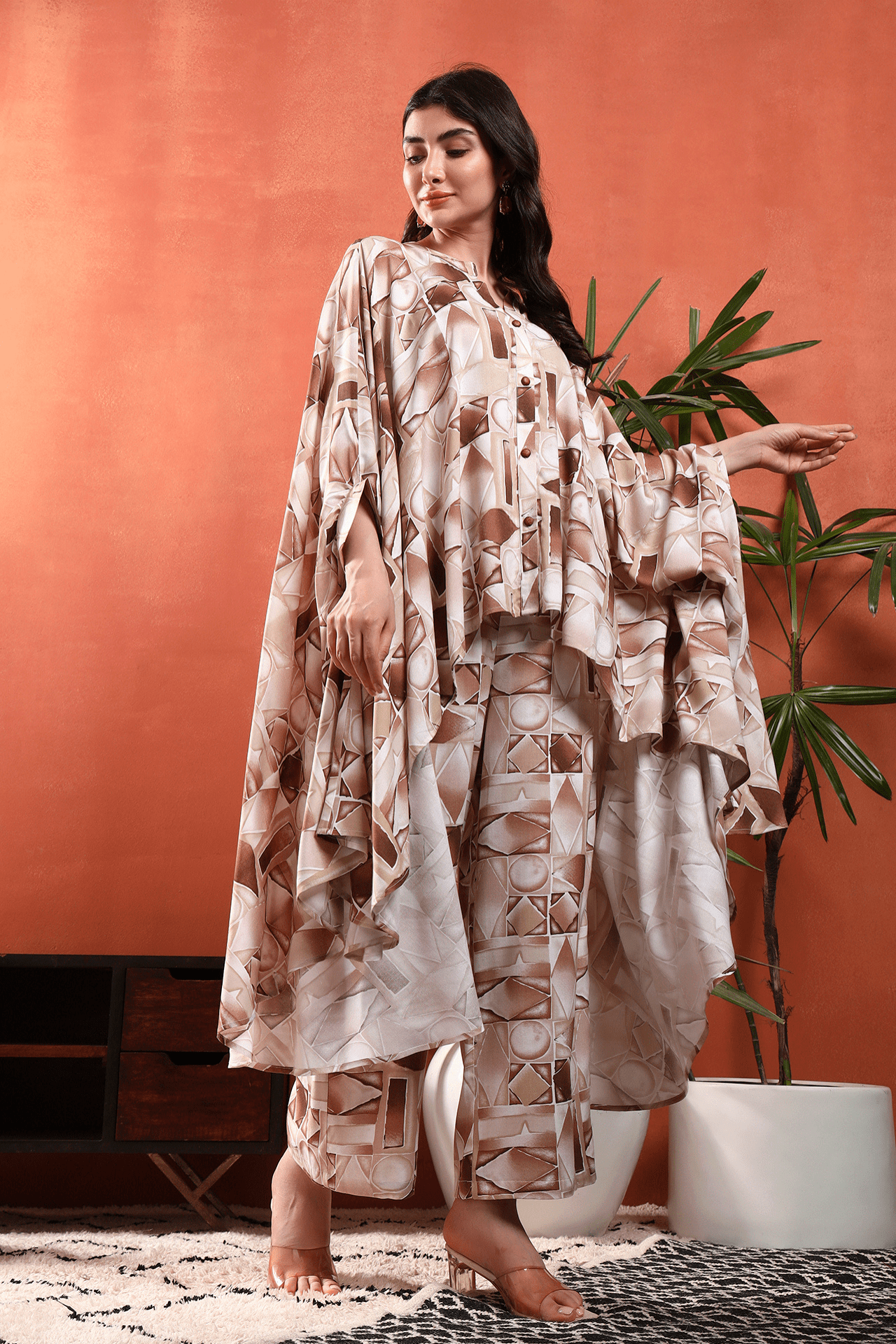 Desert Bloom Kaftan Set