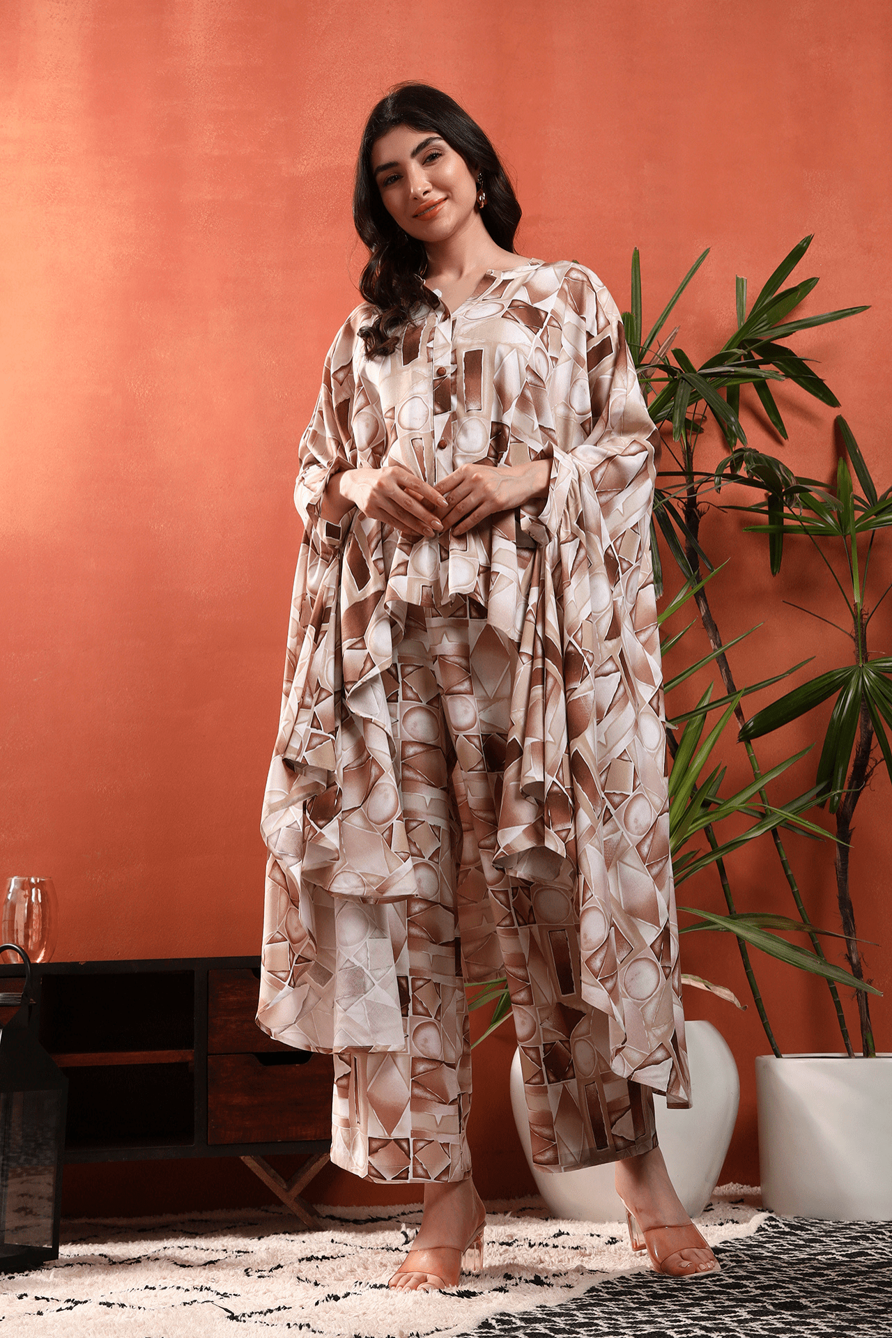 Desert Bloom Kaftan Set