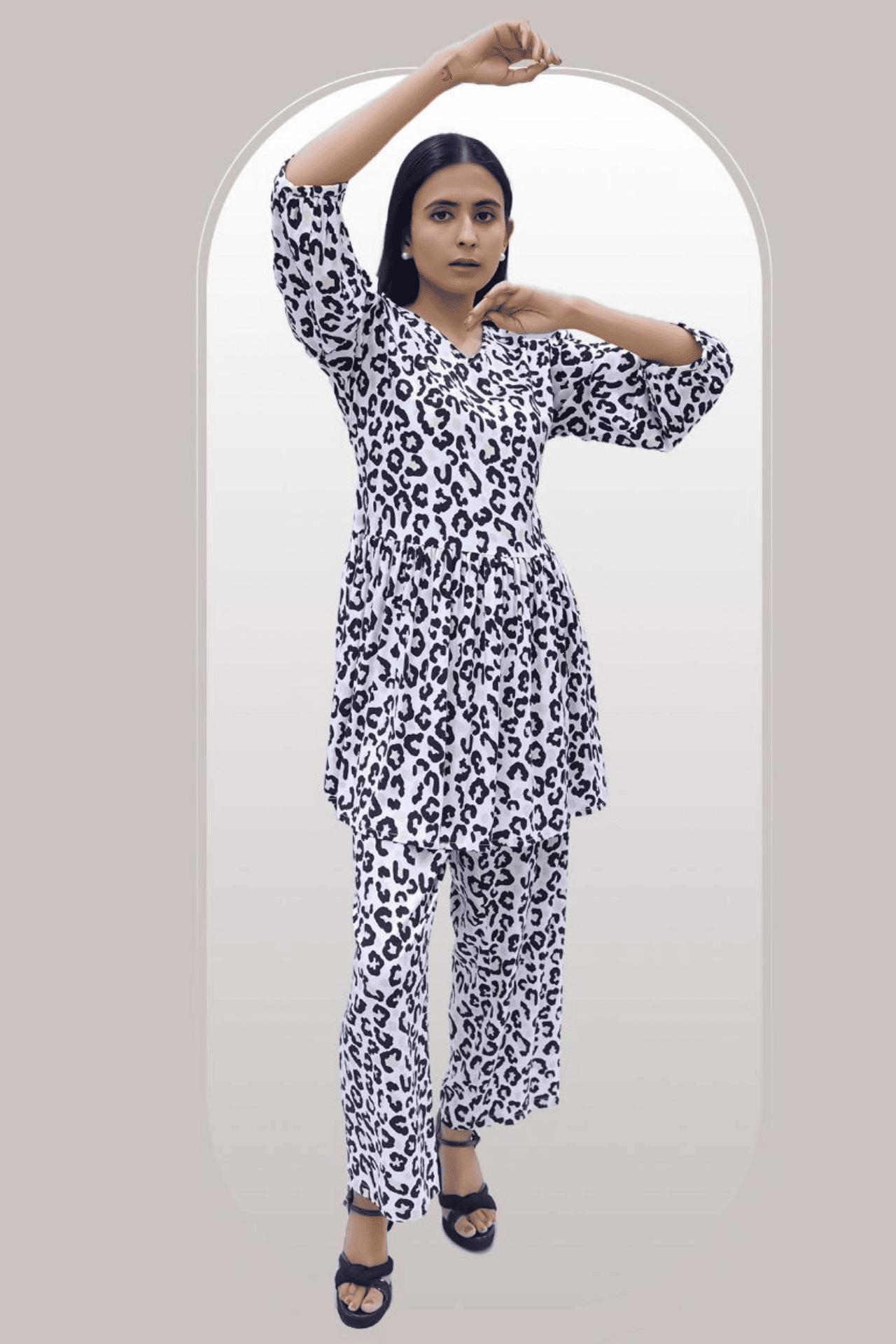Peplum Co-ord Set