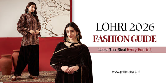 lohri-2026-ethnic-dresses-premium-velvet-anarkali-coord-sets-prizmaura-noida-black-maroon
