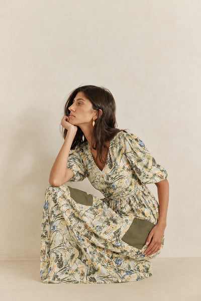 Botanic Maxi dress