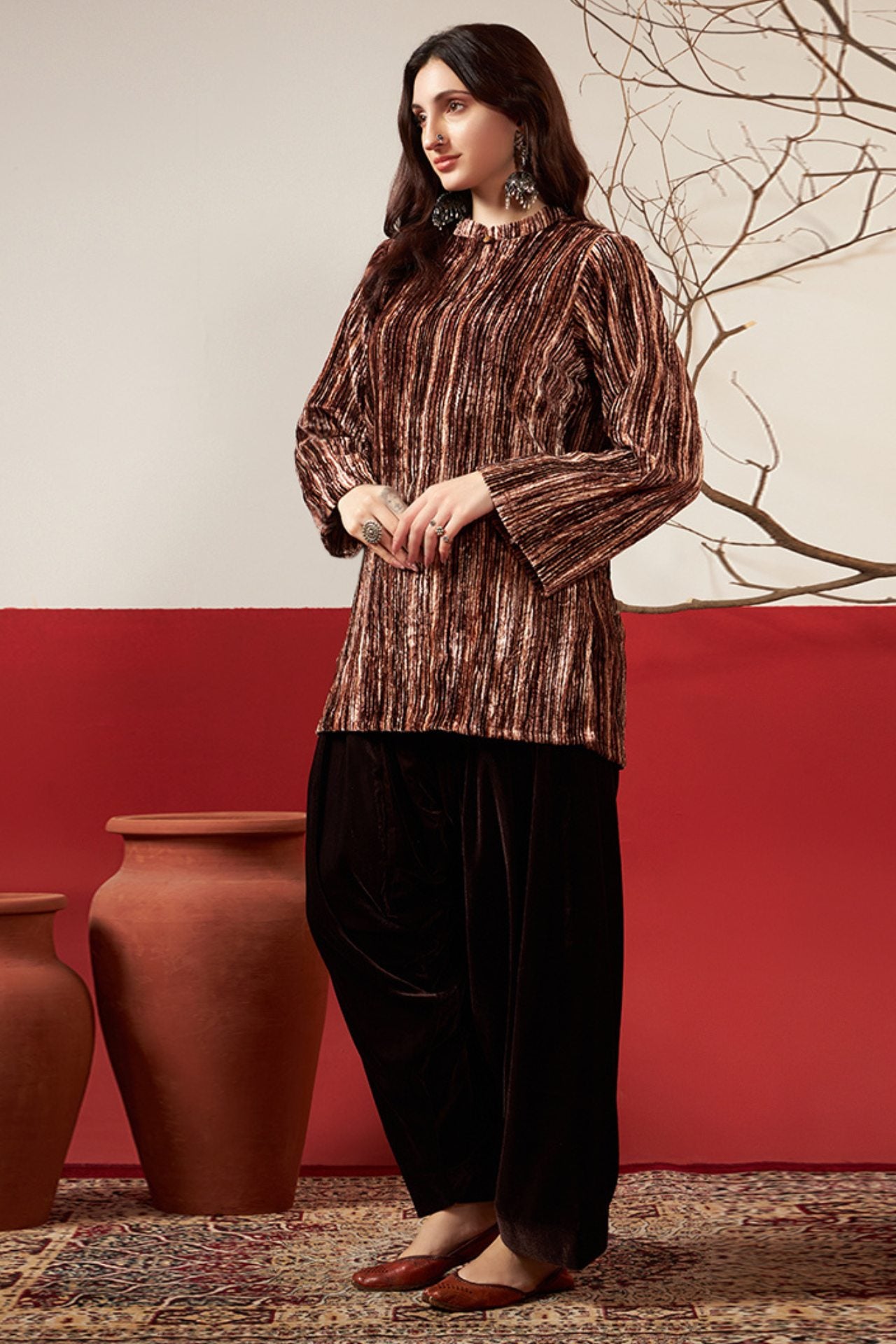 Maple Farsi Velvet Set