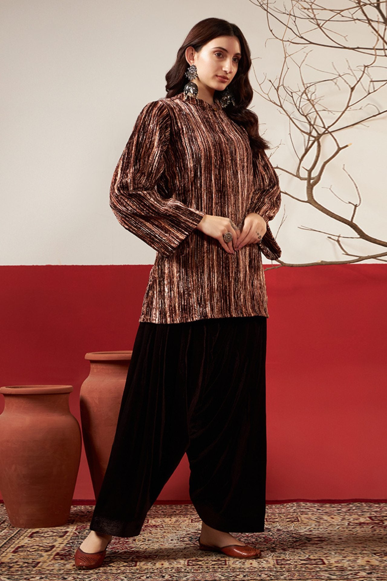 Maple Farsi Velvet Set
