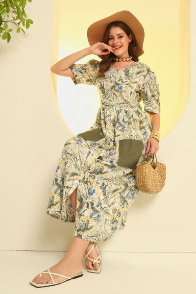 Botanic Maxi dress