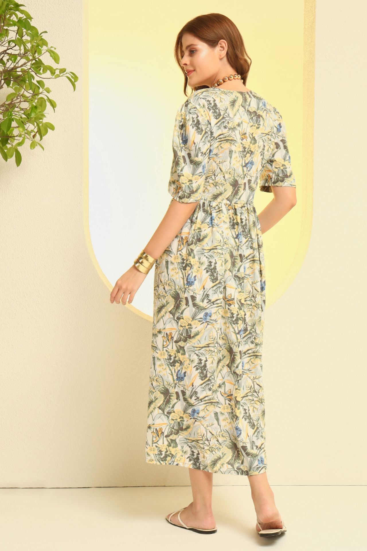 Botanic Maxi dress