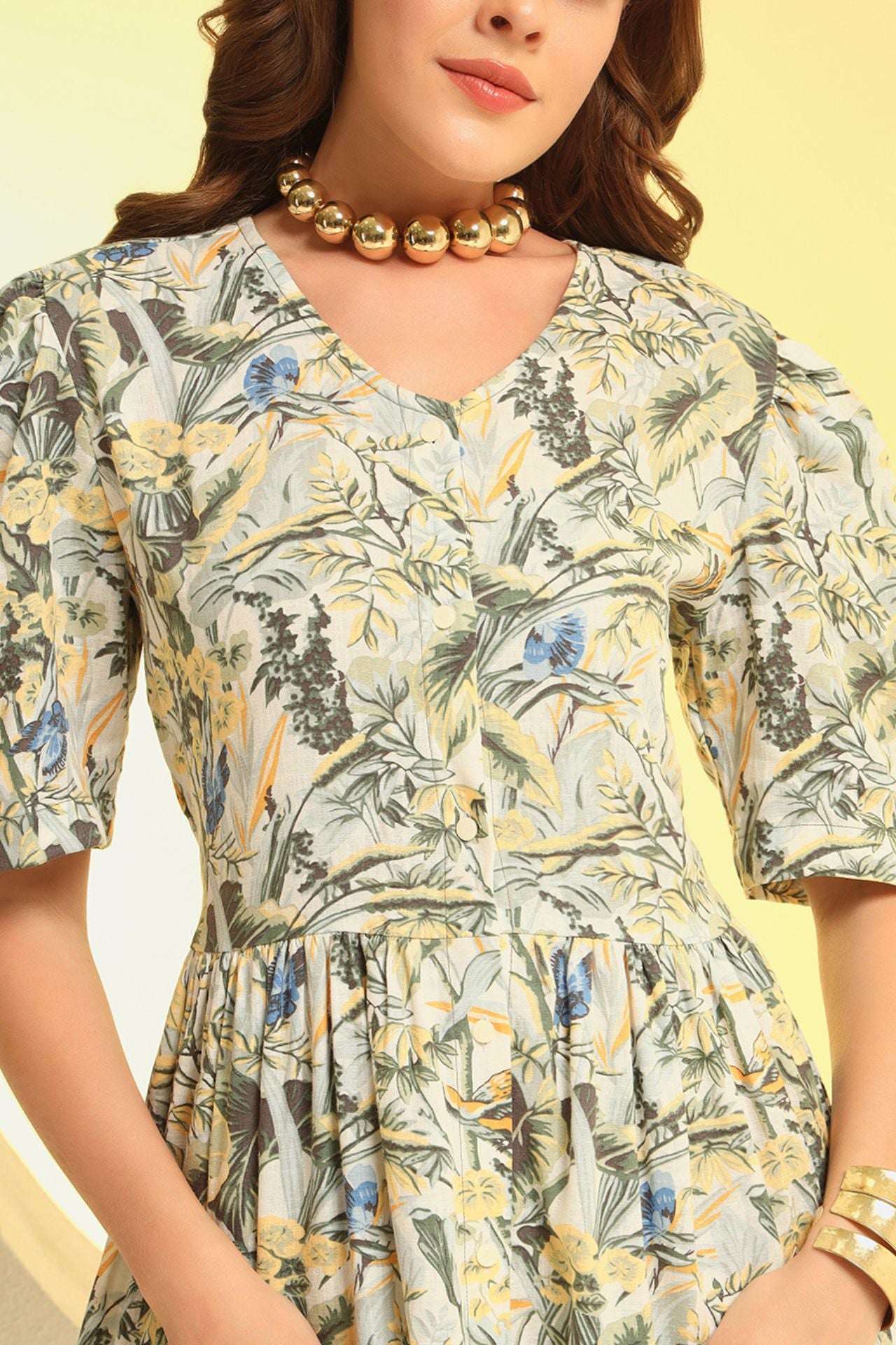 Botanic Maxi dress