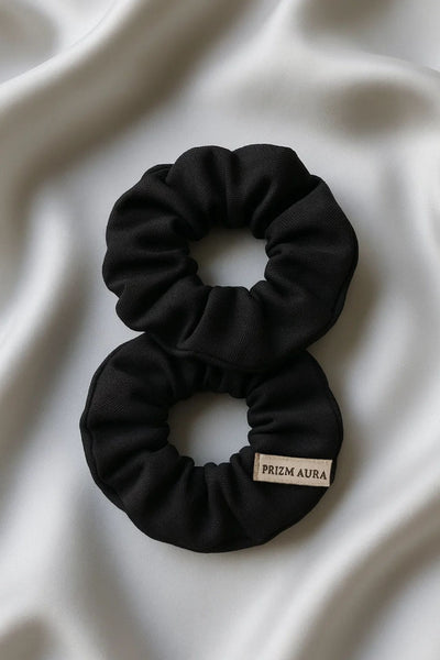 Noir Luxe Scrunchie