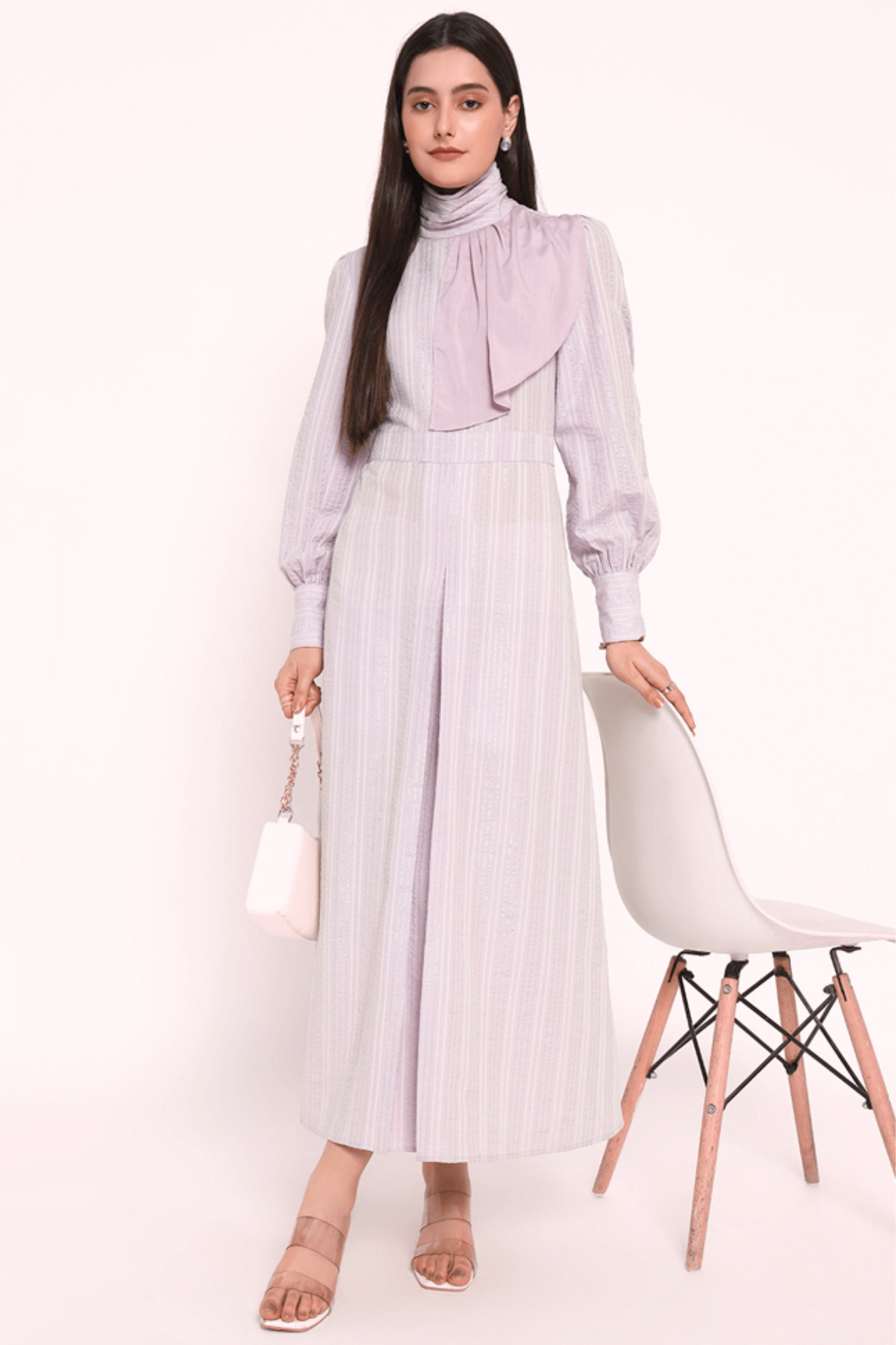 Belle Long Dress - Prizm Aura