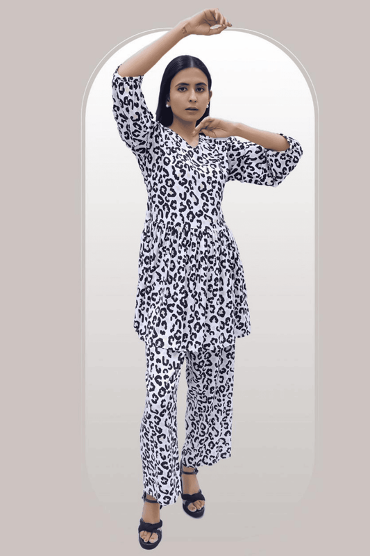 Peplum Co-ord Set