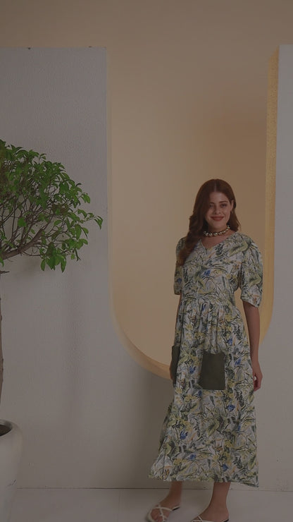 Botanic Maxi dress