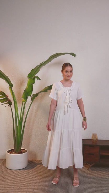 Feather Haze Dress
